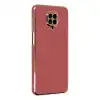 Xiaomi Redmi Note 9 Pro Kılıf Volet Silikon - Kırmızı