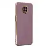 Xiaomi Redmi Note 9 Pro Kılıf Volet Silikon - Mor
