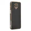 Xiaomi Redmi Note 9 Pro Kılıf Volet Silikon - Siyah