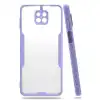 Xiaomi Redmi Note 9s Kılıf Platin Silikon - Lila