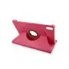 Xiaomi Redmi Pad 2 Kılıf 360 Tablet Deri Kılıf - Pembe