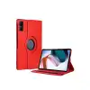 Xiaomi Redmi Pad Se 4g Kılıf 360 Tablet Deri Kılıf - Kırmızı