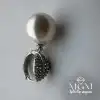 Xuping Taşlı İncili Küpe