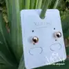 Xuping Taşsız Top Küpe