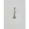Yılan Detaylı Göbek Piercing