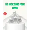 Yıldız Figürlü Perde Peri Led 3x3 Metre Dekoratif Işık