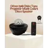 Yıldız & Okyanus Dalga Projektörü – Bluetooth / USB Hoparlörlü
