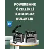 Yüksek Ses Kaliteli Kablosuz Bluetooth Kulaklık Suya Dayanıklı