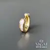 Zirkon Baget Taşlı Küpe