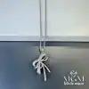 Zirkon Taşlı Fiyonk Kolye