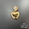 Zirkon Taşlı Kalpli Küpe