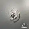 Zirkon Taşlı Kelebek Detaylı Küpe