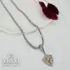 Zirkon Taşlı Kolye