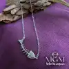 Zirkon Taşlı Kolye