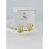 Zirkon Taşlı Küpe