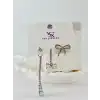 Zirkon Taşlı Üçlü Kombin Küpe