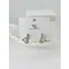 Zirkon Taşlı Üçlü Kombin Küpe
