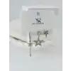 Zirkon Taşlı Üçlü Kombin Küpe