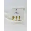 Zirkon Taşlı Üçlü Kombin Küpe