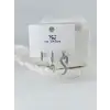 Zirkon Taşlı Üçlü Kombin Küpe