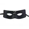 Zorro Maskesi Arkadan Lastikli Z Baskılı