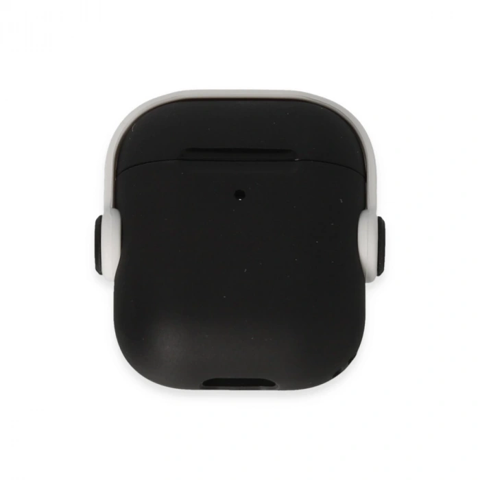 Airpods 2 (2.nesil) Cool Kılıf - Siyah-beyaz