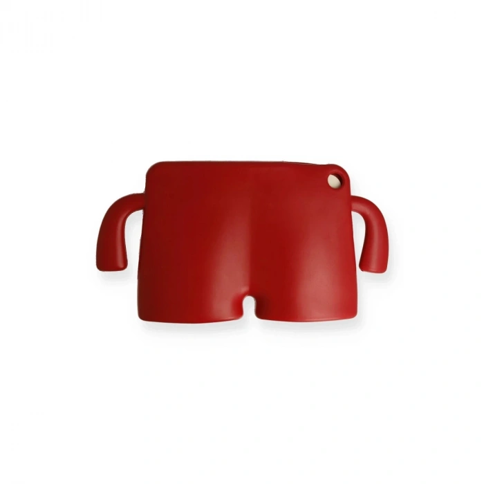 Apple İpad Mini 6 Karakter Tablet Silikon - Kırmızı