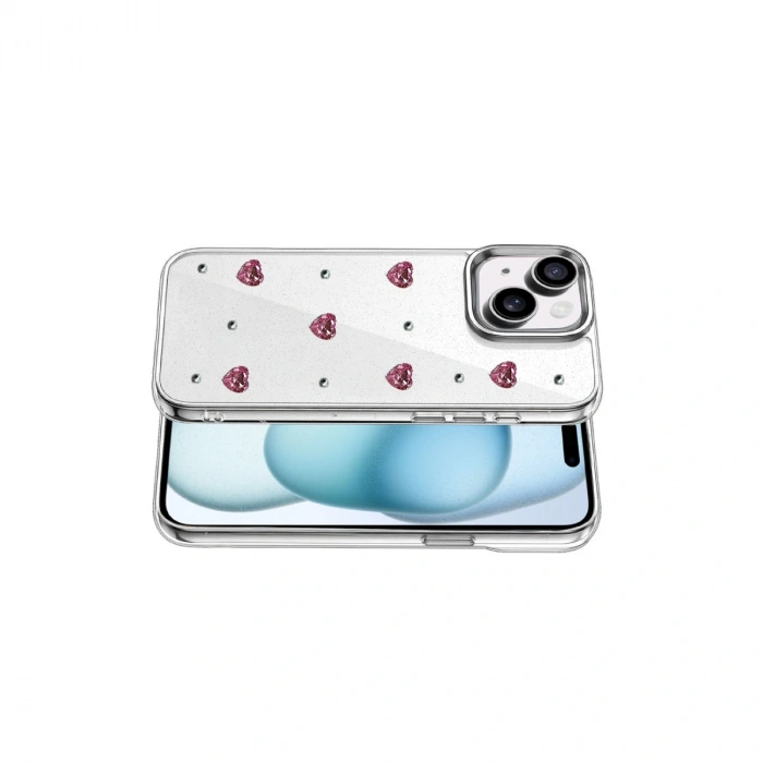 Apple İphone 15 Fiyonk Desenli Kapak - Desen 3