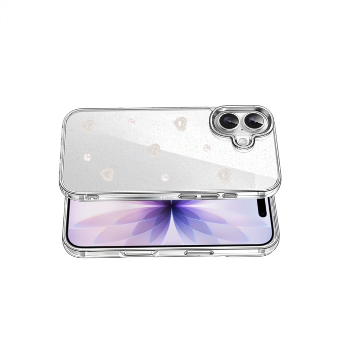 Apple İphone 16 Fiyonk Desenli Kapak - Desen 10