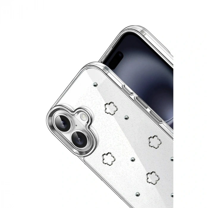 Apple İphone 16 Fiyonk Desenli Kapak - Desen 2