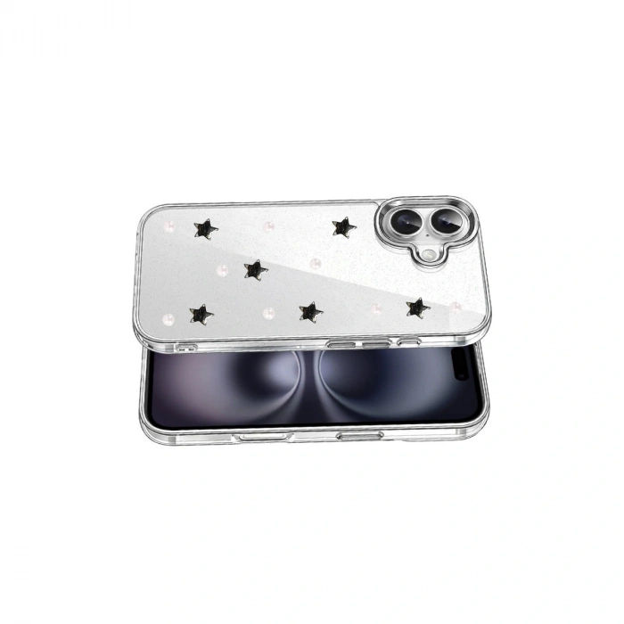 Apple İphone 16 Fiyonk Desenli Kapak - Desen 7