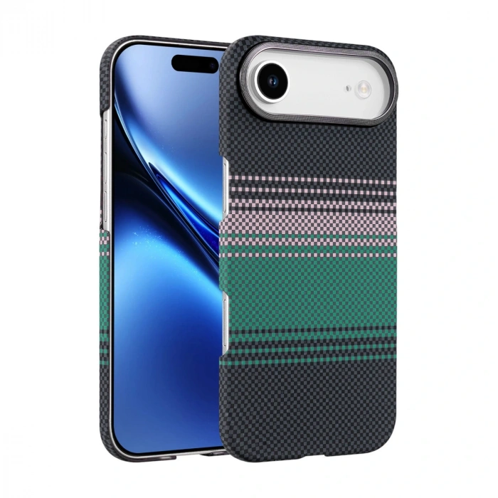 Apple İphone 17 Air Vega Magsafe Kapak - Yeşil