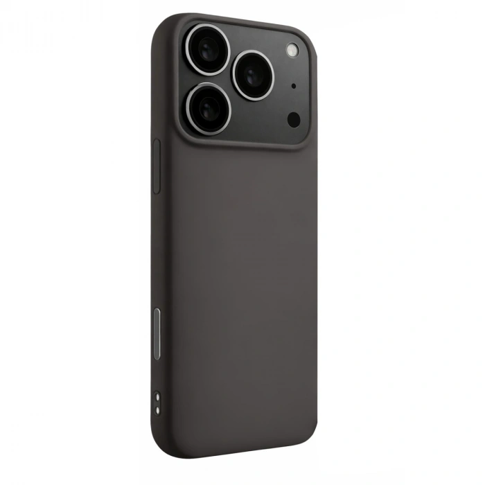 Apple İphone 17 Pro Max Nano İçi Kadife Silikon - Gri