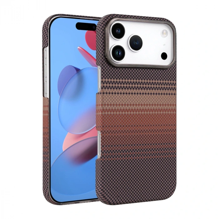 Apple İphone 17 Pro Max Vega Magsafe Kapak - Çöl Titanyum