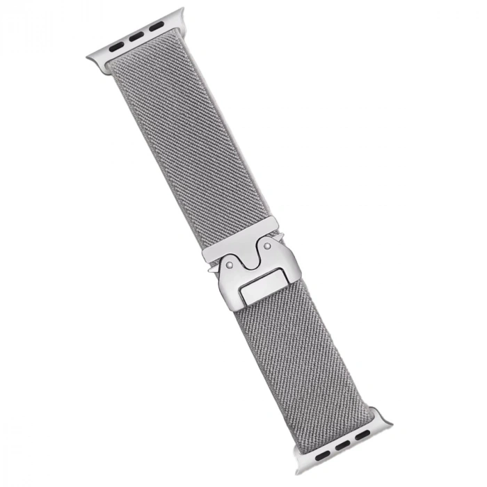 Apple Watch 42mm Forest Kumaş Kordon - Titan Gri