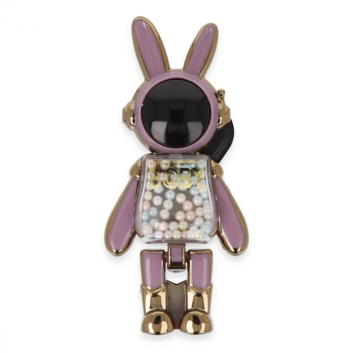 Astro Stand Tavşan Astronot - Mor