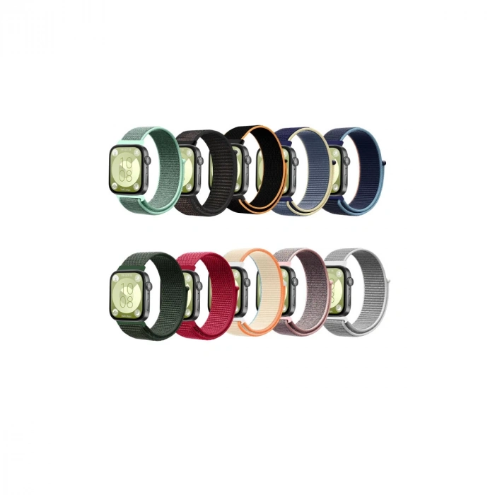 Huawei Fit 4 Hasırlı Cırtcırtlı Kordon - Pembe