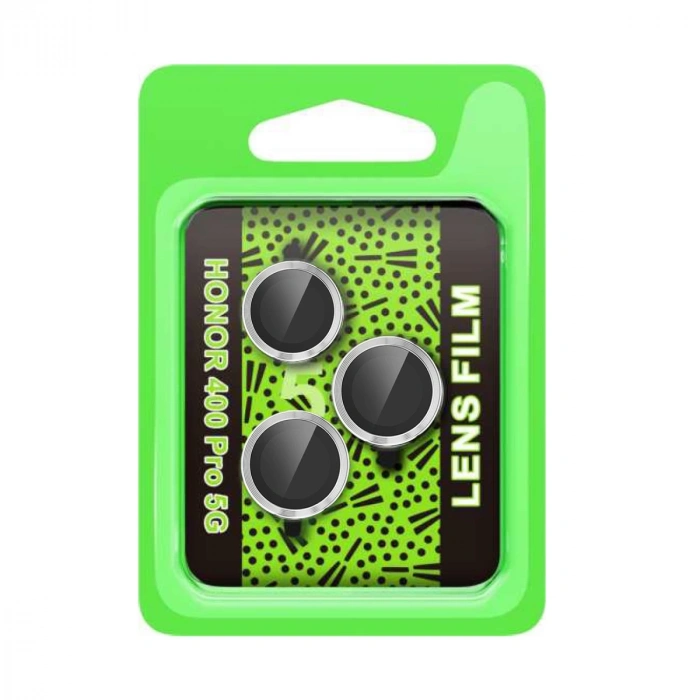 Huawei Honor 400 Pro 5g Raze Metal Kamera Lens - Gümüş