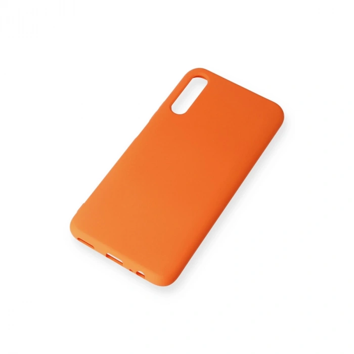 Huawei P Smart Pro / Y9s Kılıf Nano İçi Kadife Silikon - Turuncu
