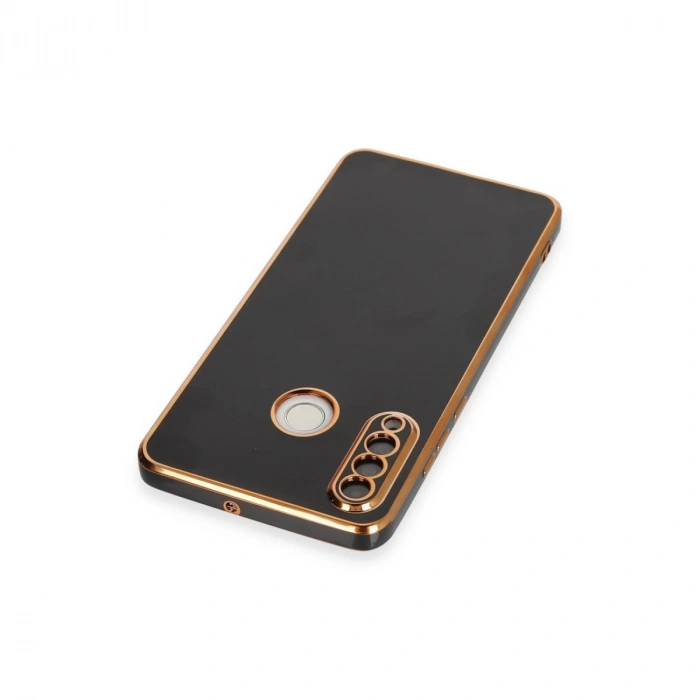 Huawei P30 Lite Kılıf Volet Silikon - Siyah