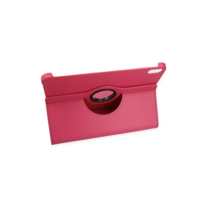 İpad 2022 10.9 (10.nesil) Kılıf 360 Tablet Deri Kılıf - Pembe