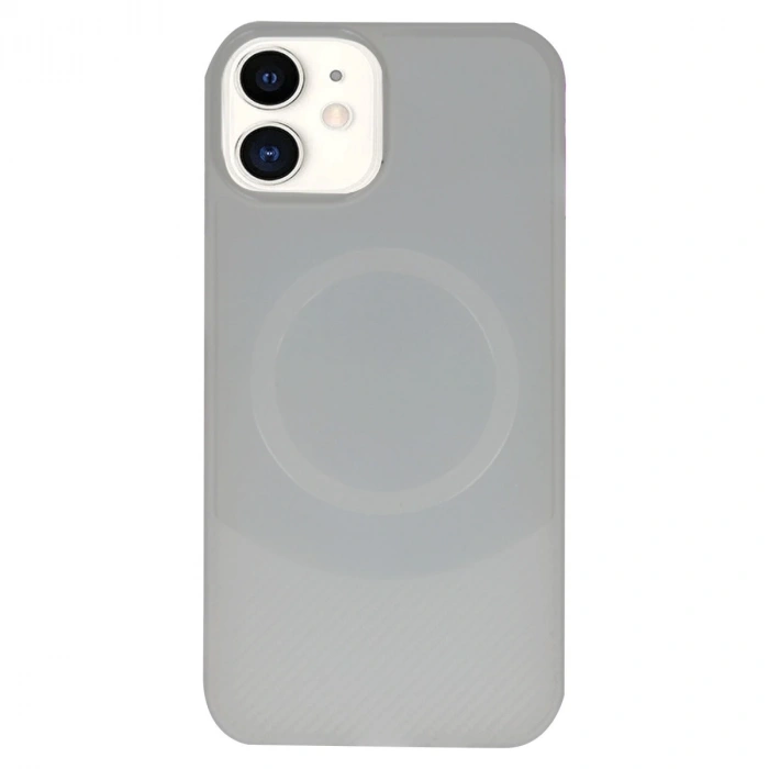 İphone 11 Kılıf Maya Karbon Kapak - Gri