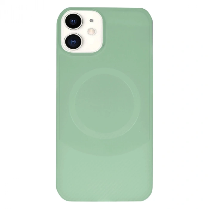 İphone 11 Kılıf Maya Karbon Kapak - Su Yeşili