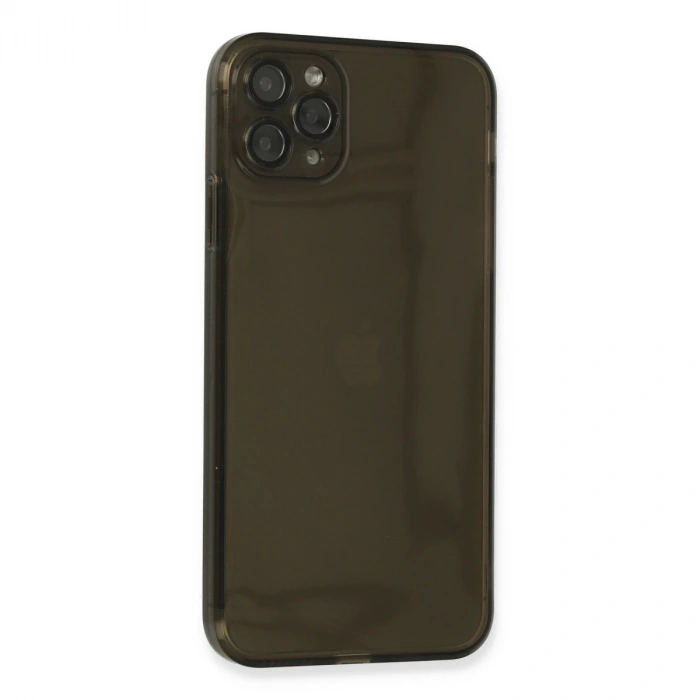 İphone 11 Pro Max Kılıf Fly Lens Silikon - Siyah