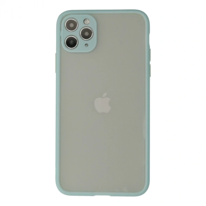 İphone 12 Pro Kılıf Montreal Silikon Kapak - Turkuaz