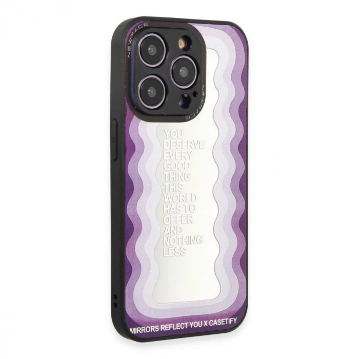 İphone 12 Pro Max Kılıf Mirror Desenli Kapak - Mirror - 5