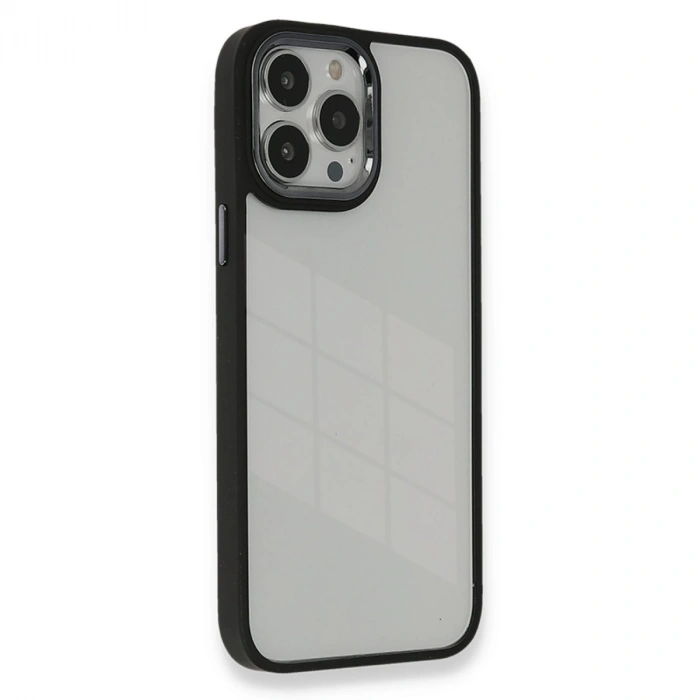 İphone 13 Pro Kılıf Dora Kapak - Siyah