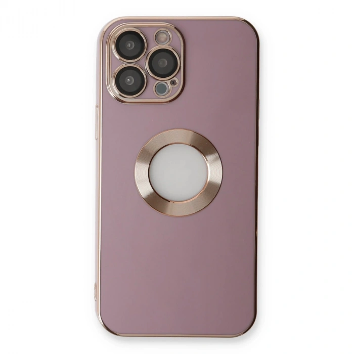 İphone 13 Pro Kılıf Store Silikon - Mor