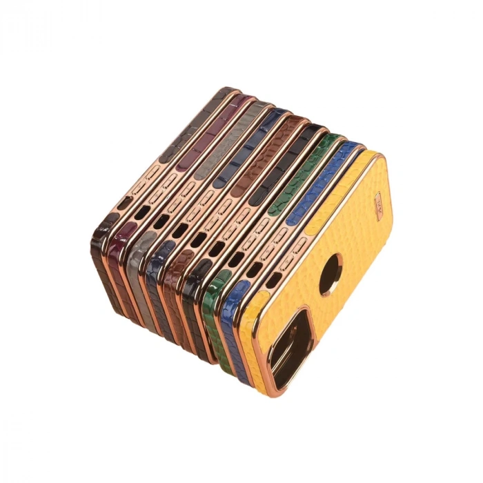 İphone 13 Pro Max Kılıf Snake Kapak - Derin Mor