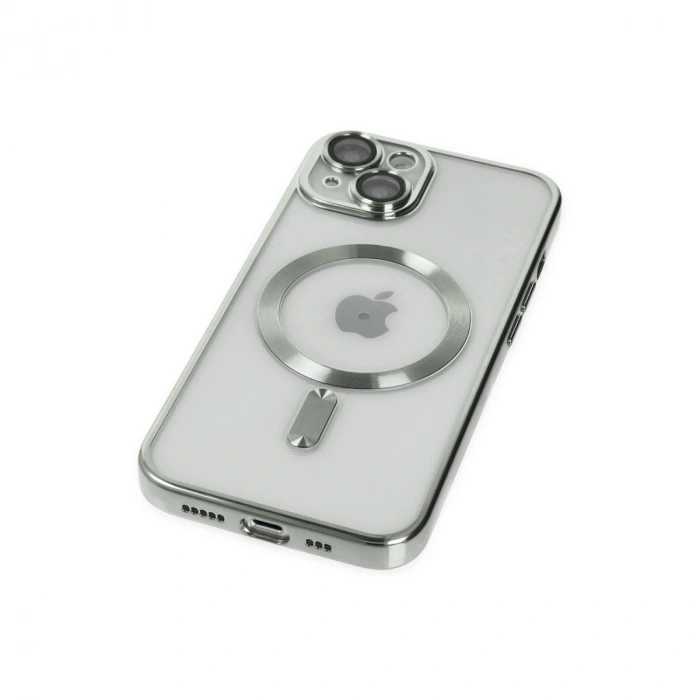 İphone 14 Kılıf Kross Magneticsafe Kapak - Gümüş